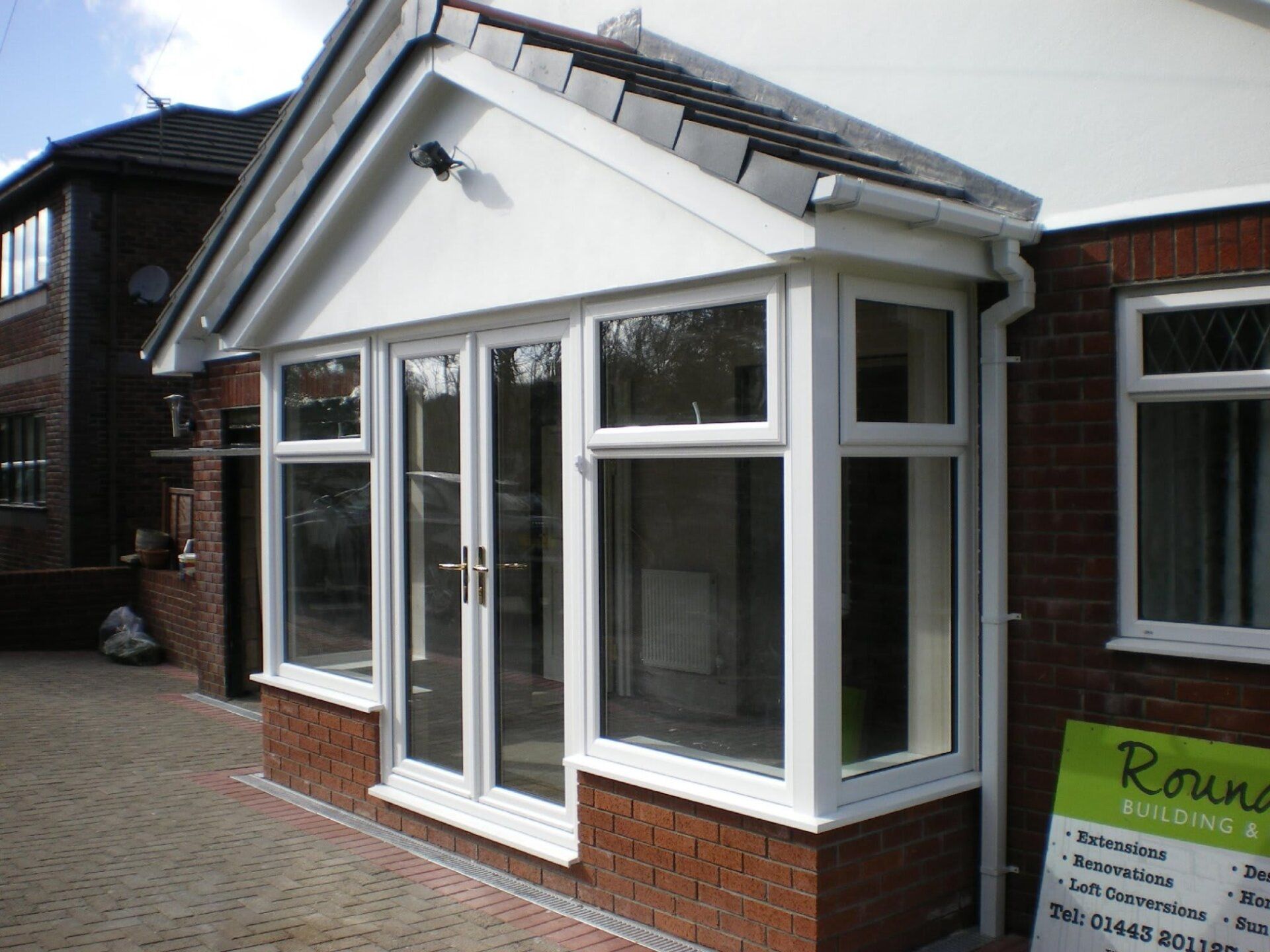 Brick built orangery
