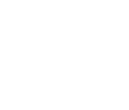 Logo with green leaf and blue arc over 