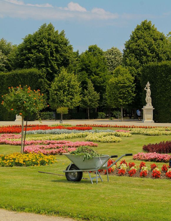 Allestimento giardini pubblici