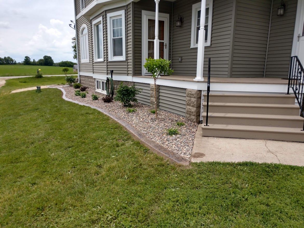 decorative landscape curbing