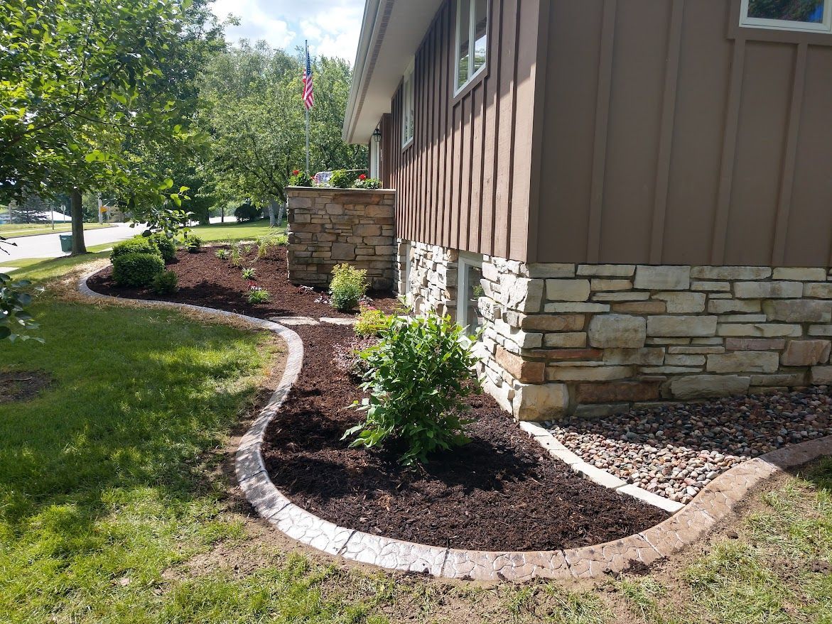 decorative landscape curbing
