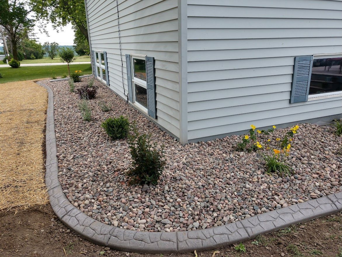 decorative landscape curbing