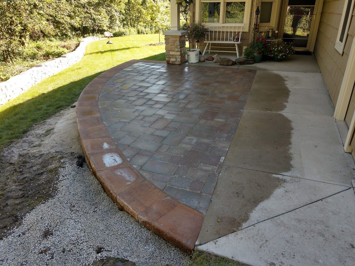 outdoor patio installation wi