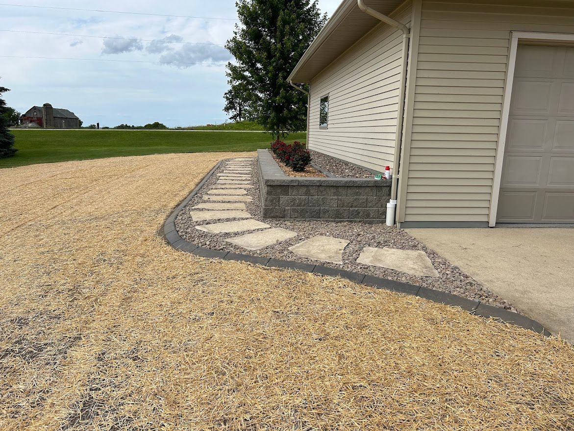 paver walkway install
