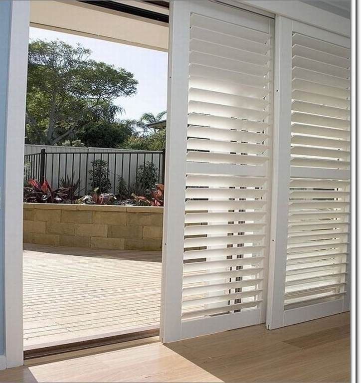 shutters patio doors