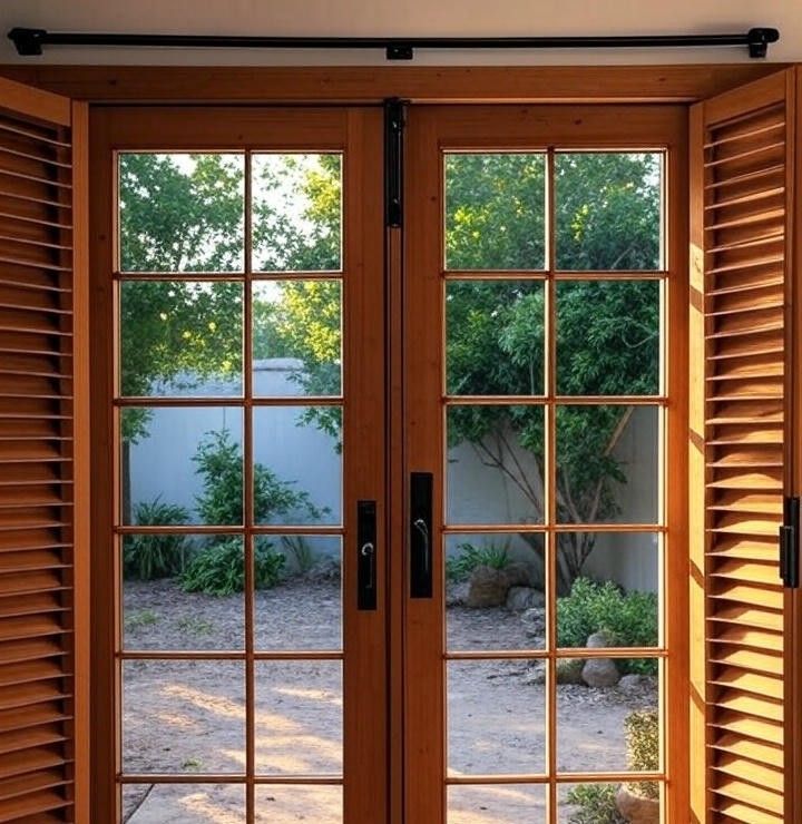 Patio Door shutters 