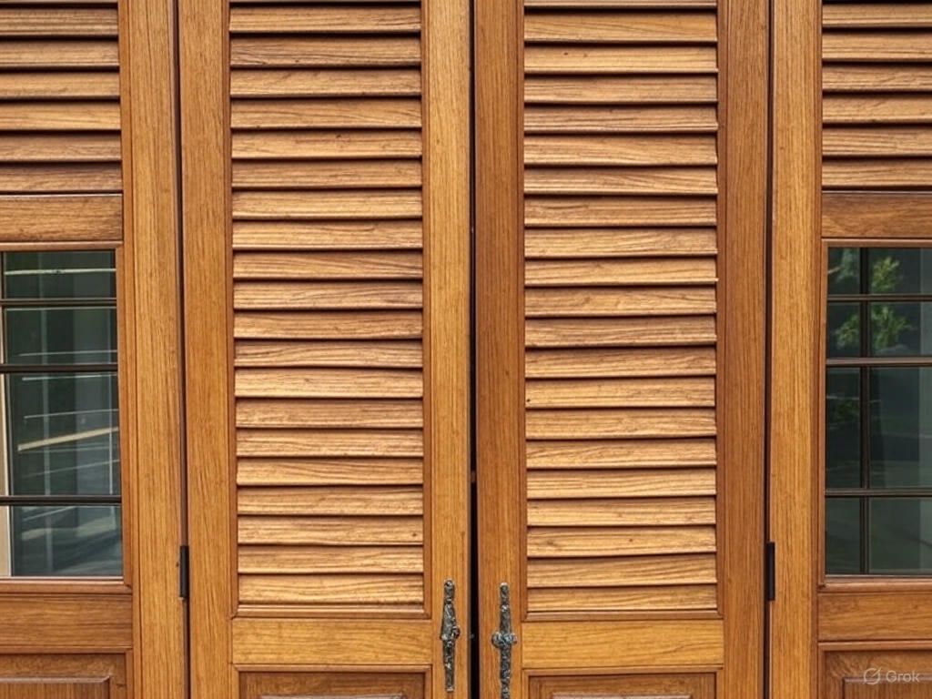 Shutter installation