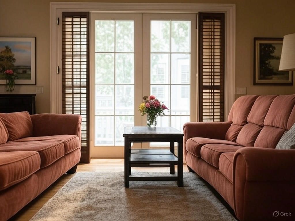 Summer interior shutters