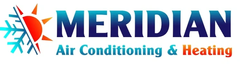 Meridian Air Conditioning & Heating Business Logo