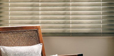 Traditional wooden blinds