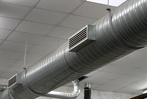 Contact HVAC Company — Steel Pipe of Heating System in Rock Springs, WY