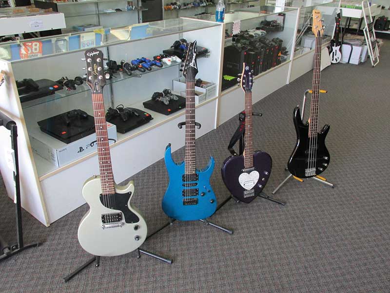 Guitars and musical instruments - Guitar Display on Rack in West Deptford, NJ