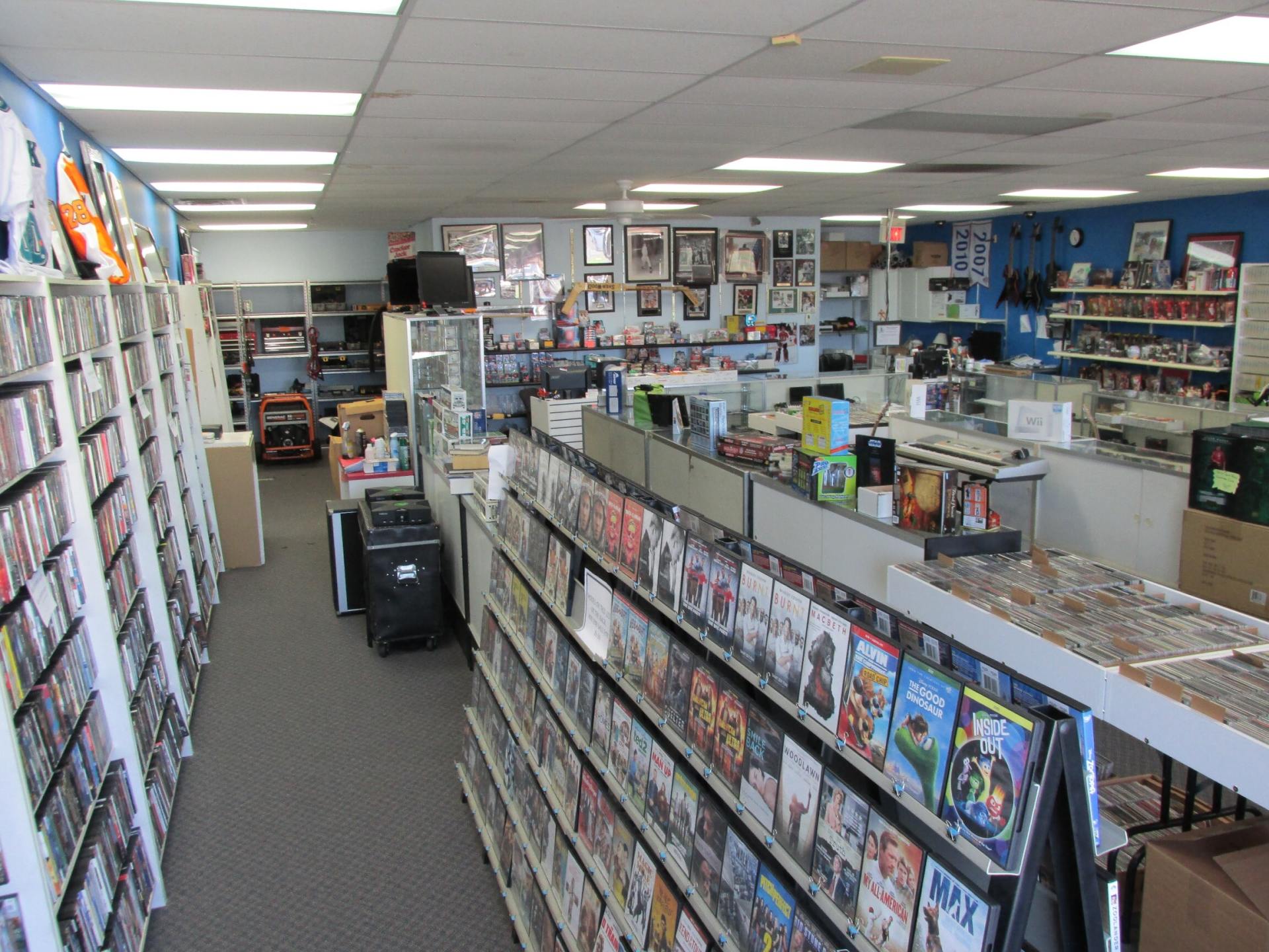 Store Interior - Best Choice CD Storage in West Deptford, NJ