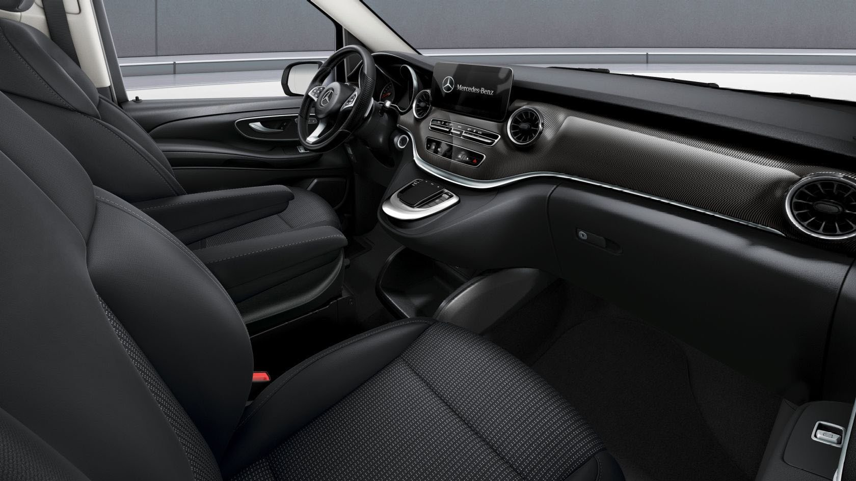 Vachoux limousine Genève Mercedes EQV électrique