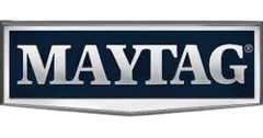 A maytag logo is shown on a white background.