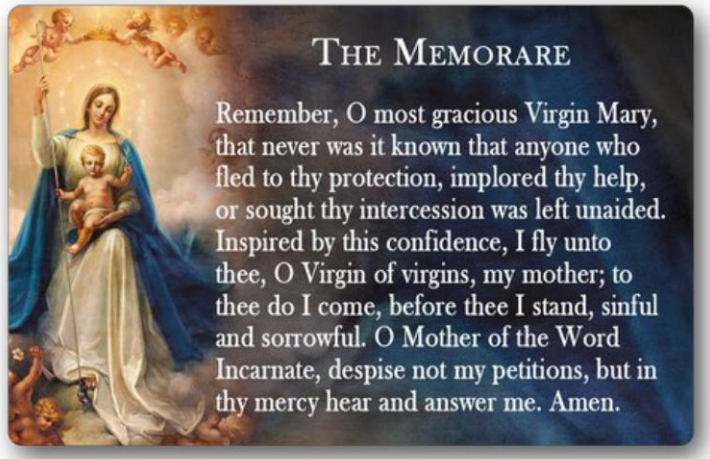 memorare prayer