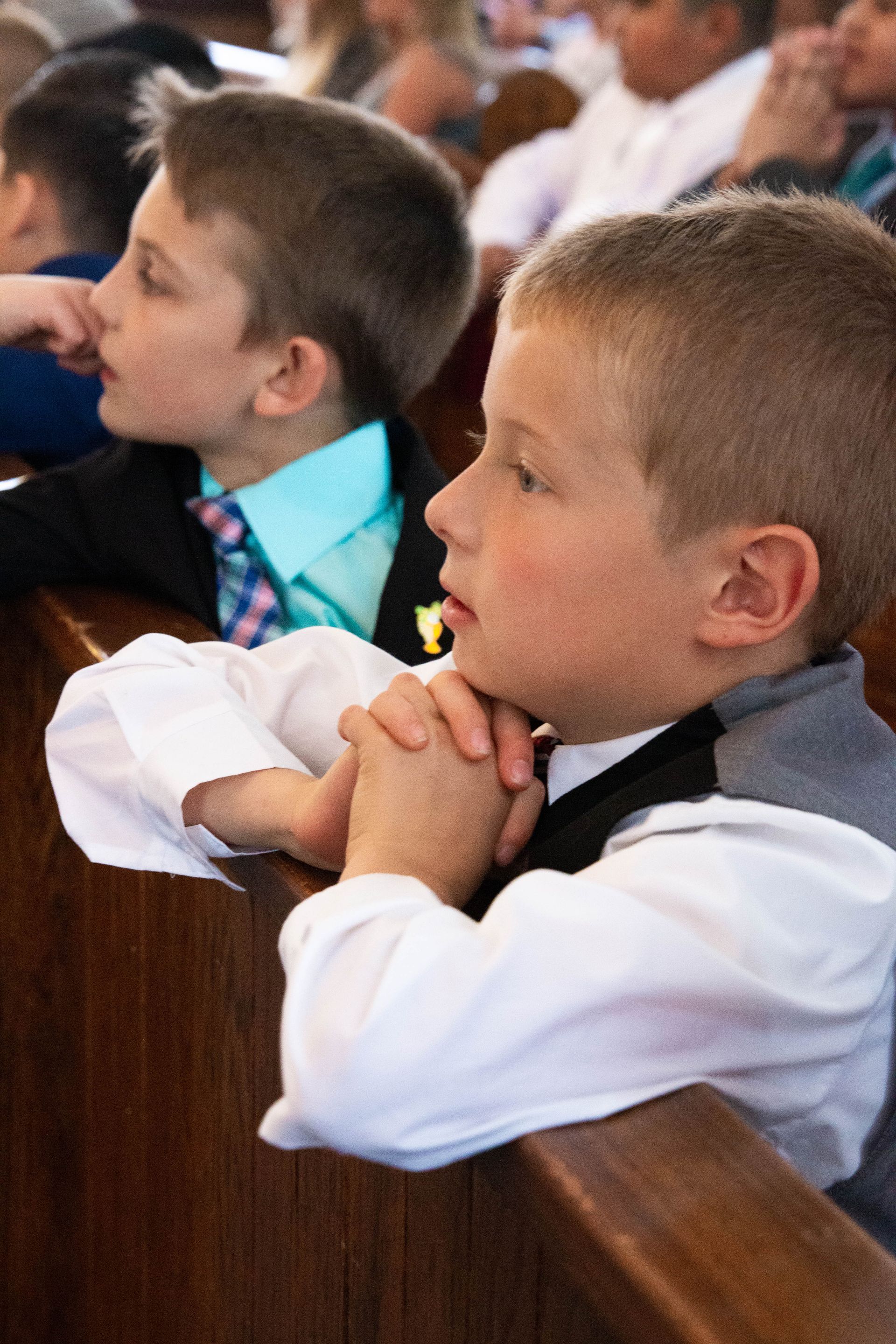 first communion candidates