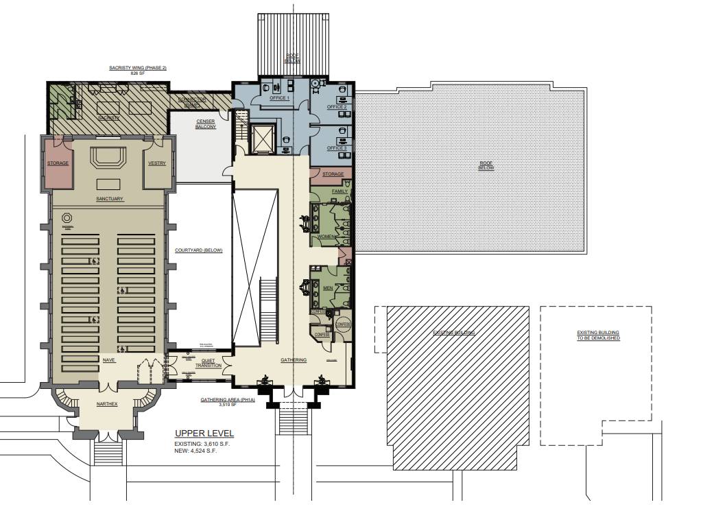 Architectural img new floor plan lower