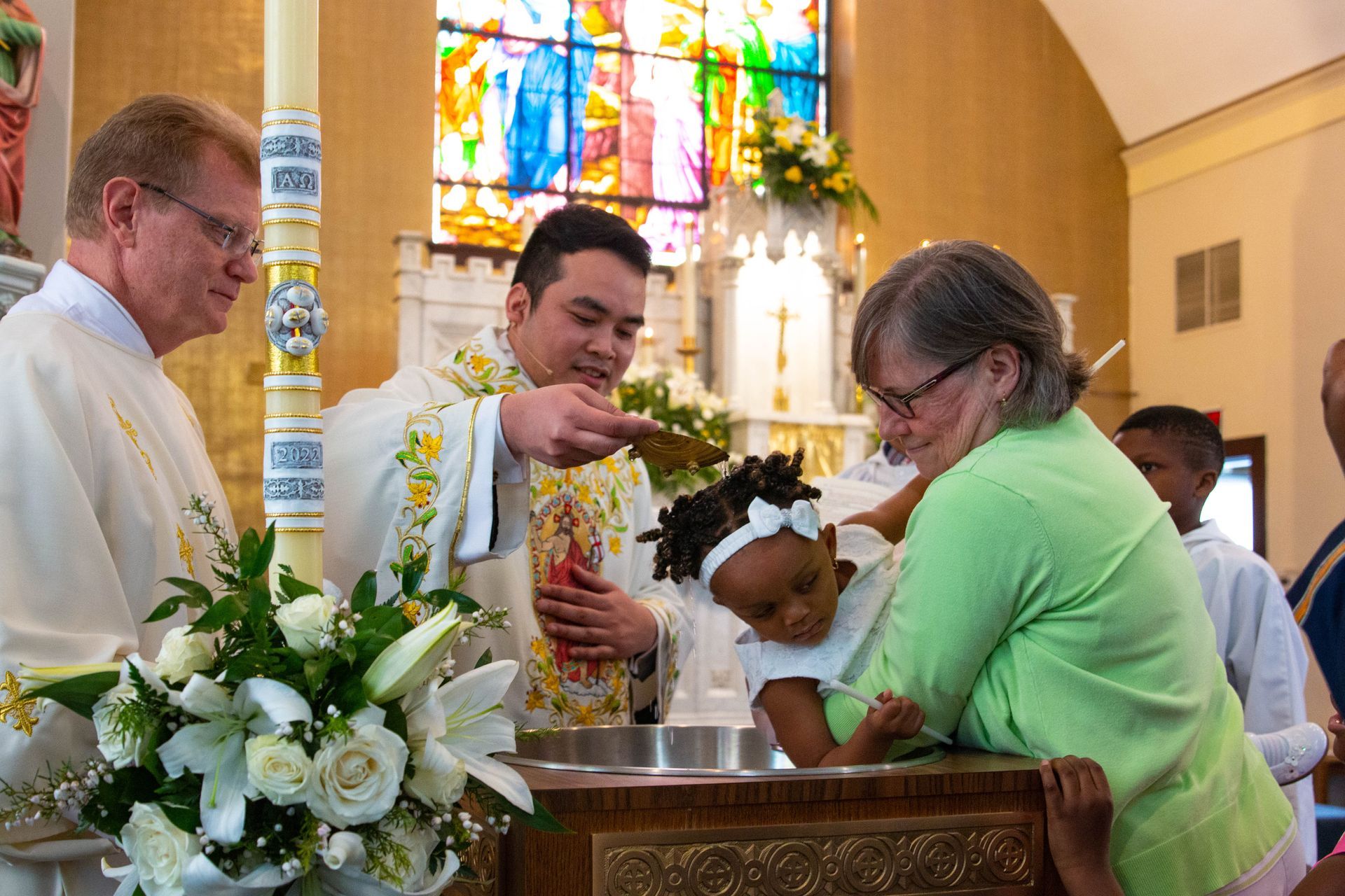 baptism at st. luke