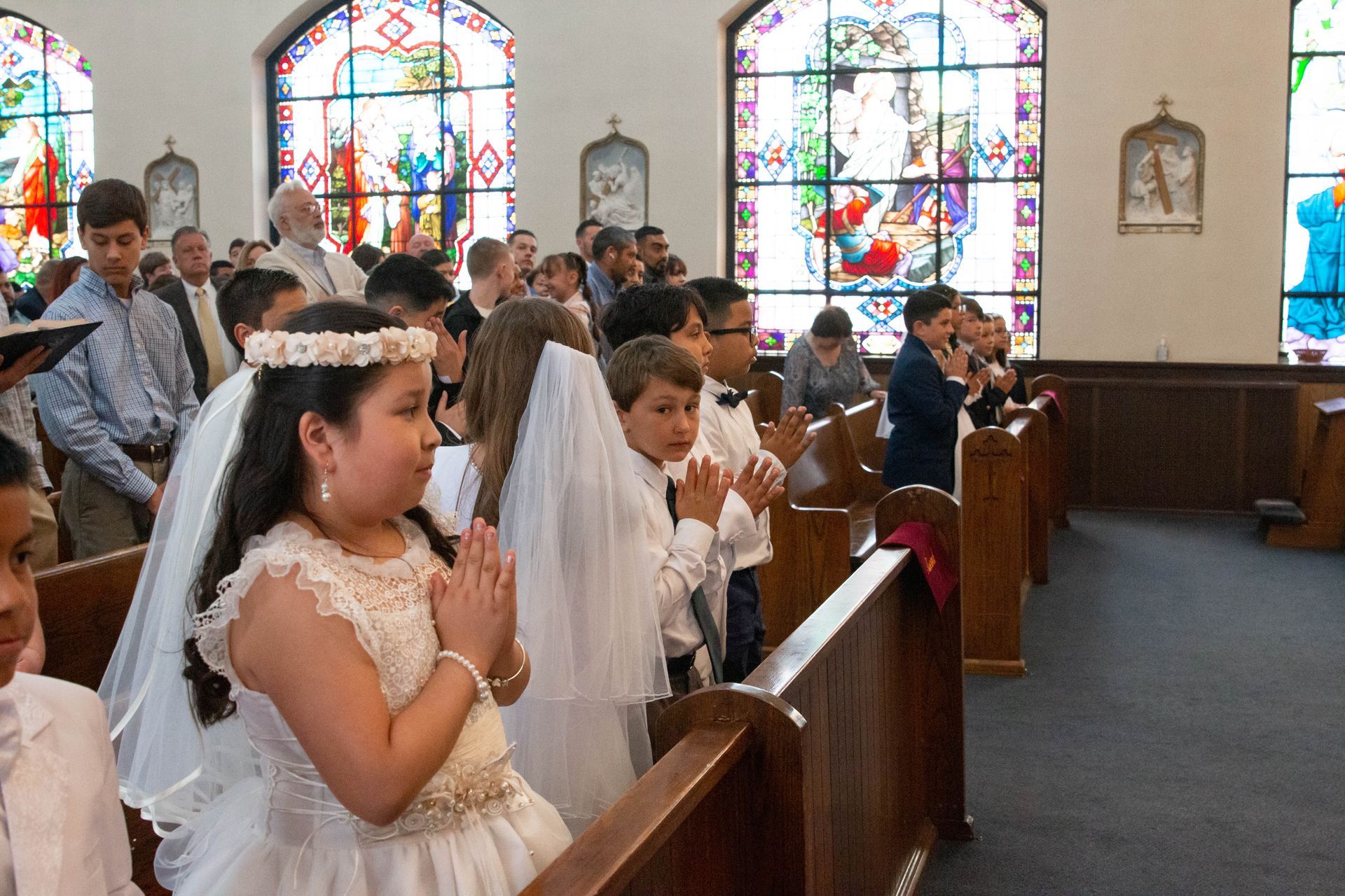 first communion st. luke
