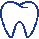 Tooth Icon in a Circle | General Dentist for teeth cleanings, exams, xrays in Mt. Pleasant SC
