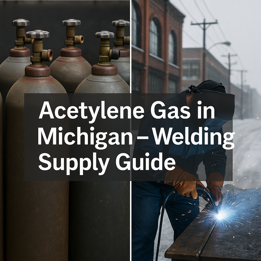 Thumbnail showing acetylene cylinders and Detroit welder side by side.
