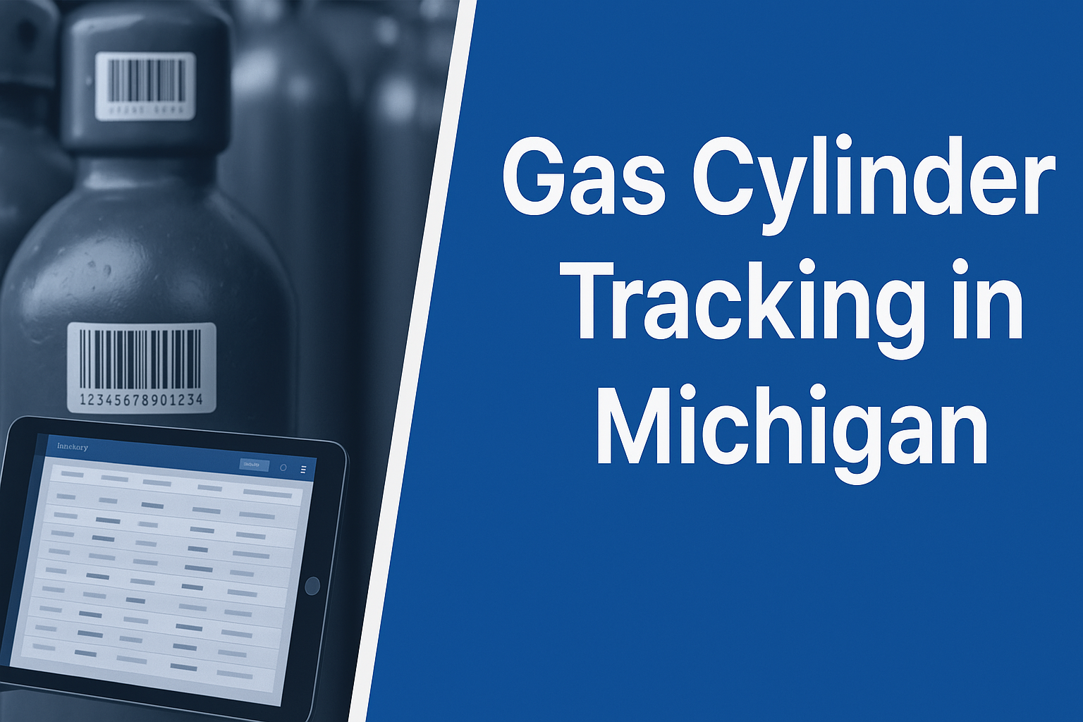 Thumbnail with gas cylinders and digital tracking system side by side.