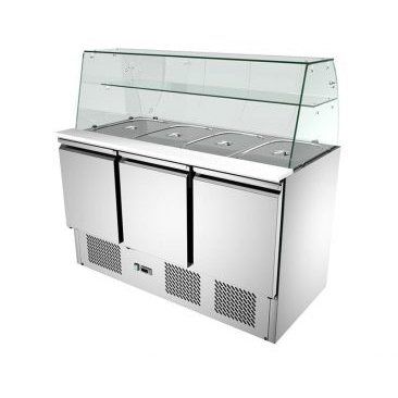 מקרר דלפק סלטיה