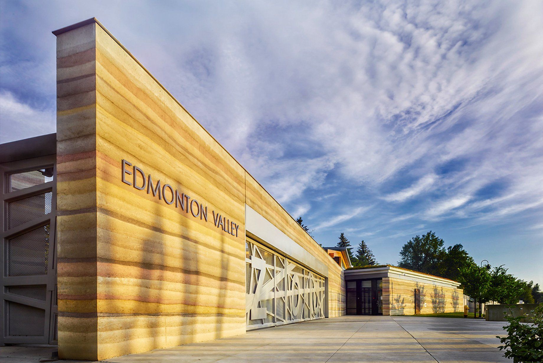 Edmonton Valley Zoom front entrance with  SIREWALLs