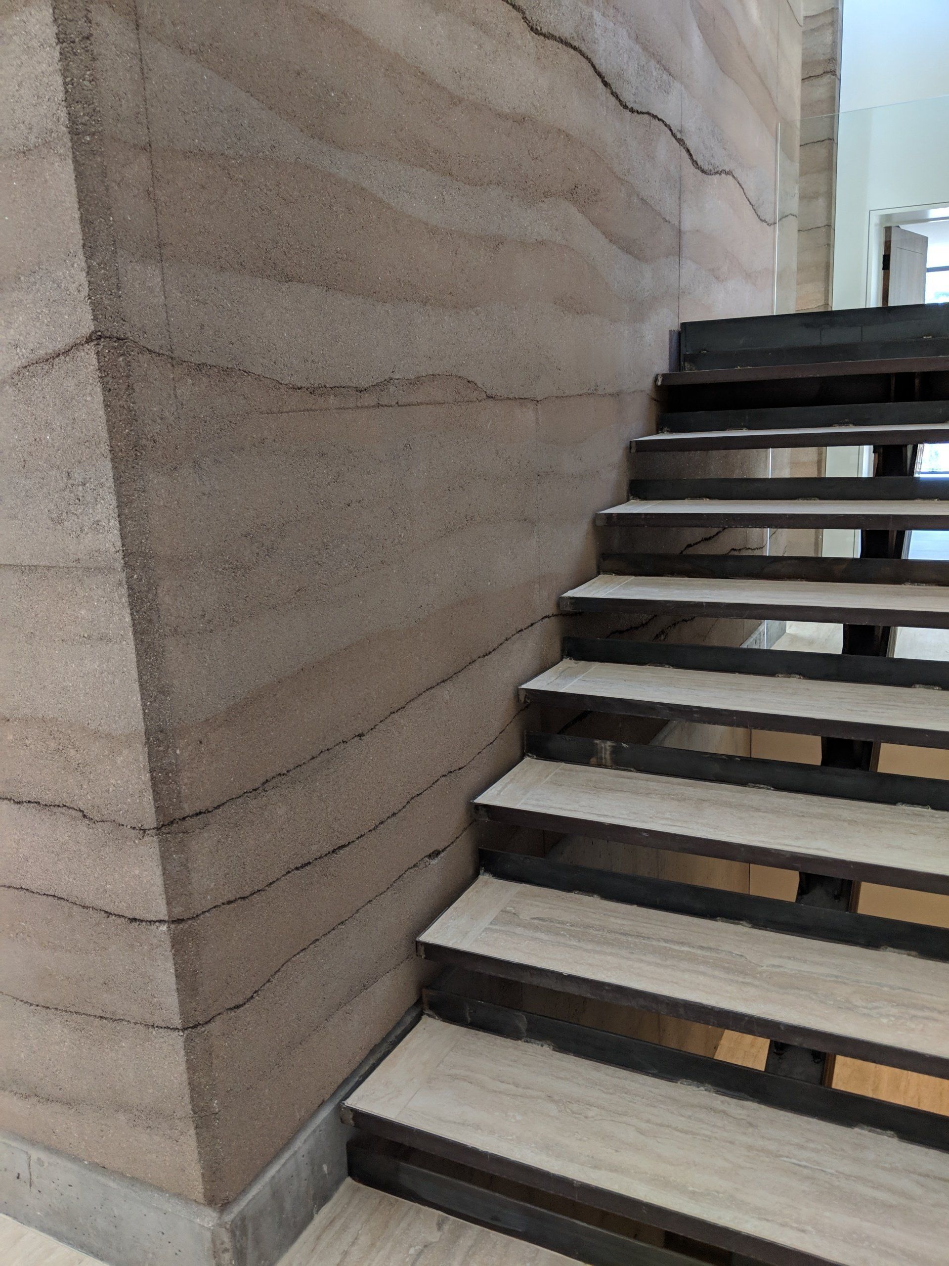 Staircase supported by SIREWALL