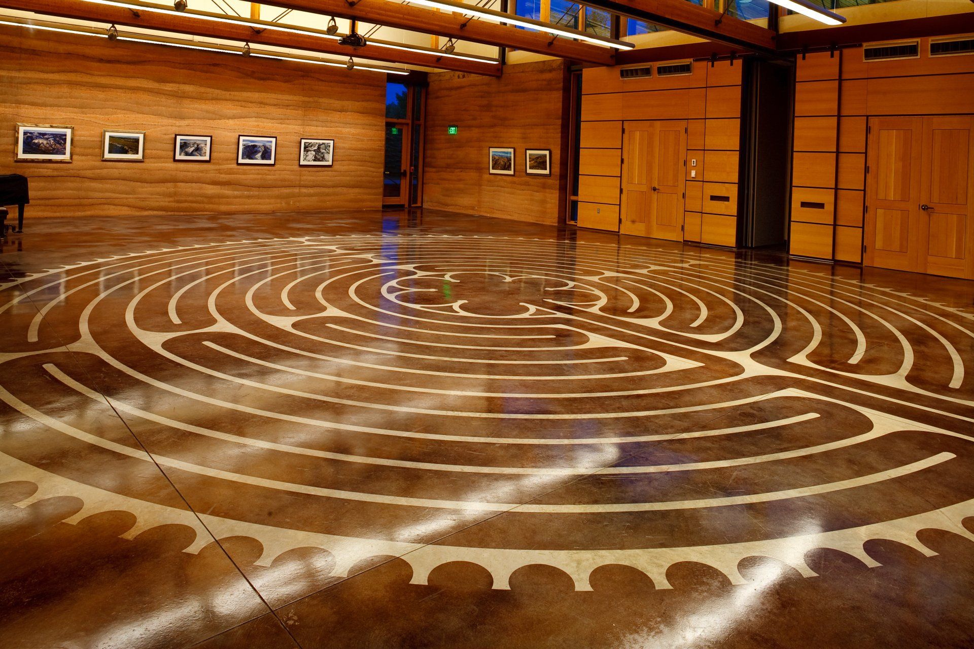 sublette county library labyrinth floor