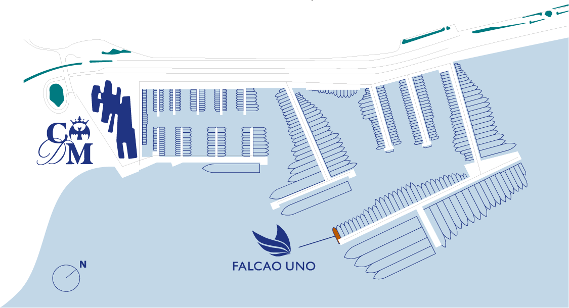 ubicación Falcao Uno