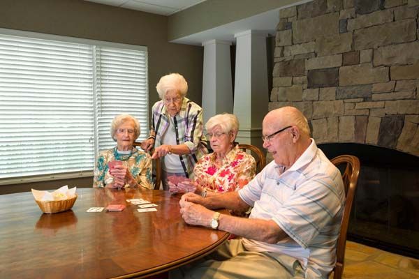 MorningView Village  Senior playing cards