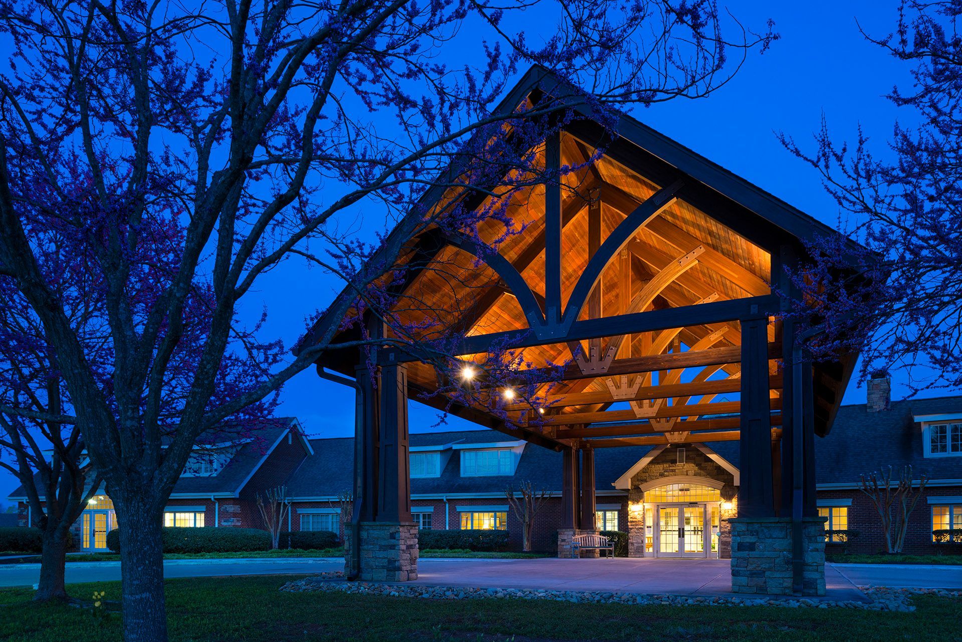 MorningView Village Exterior at Night time