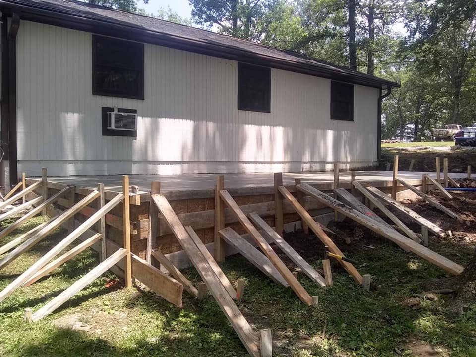 concrete patio prep and form murfreesboro tn