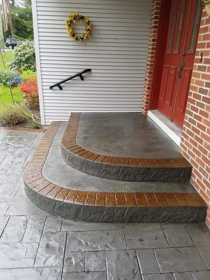 concrete steps for patio murfreesboro tn