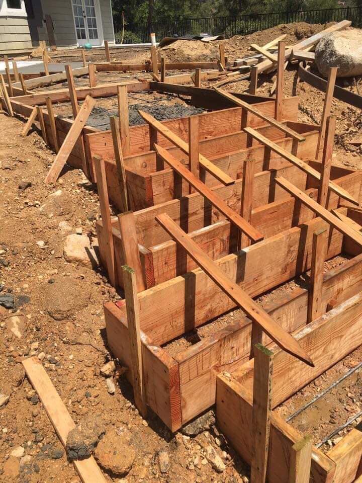 commercial site prep for concrete work