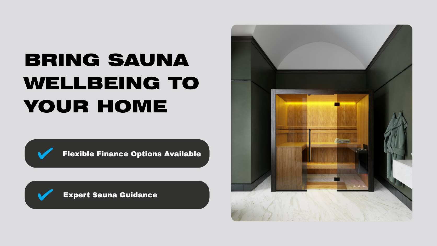 Visiting Sauna Showroom in the Midlands