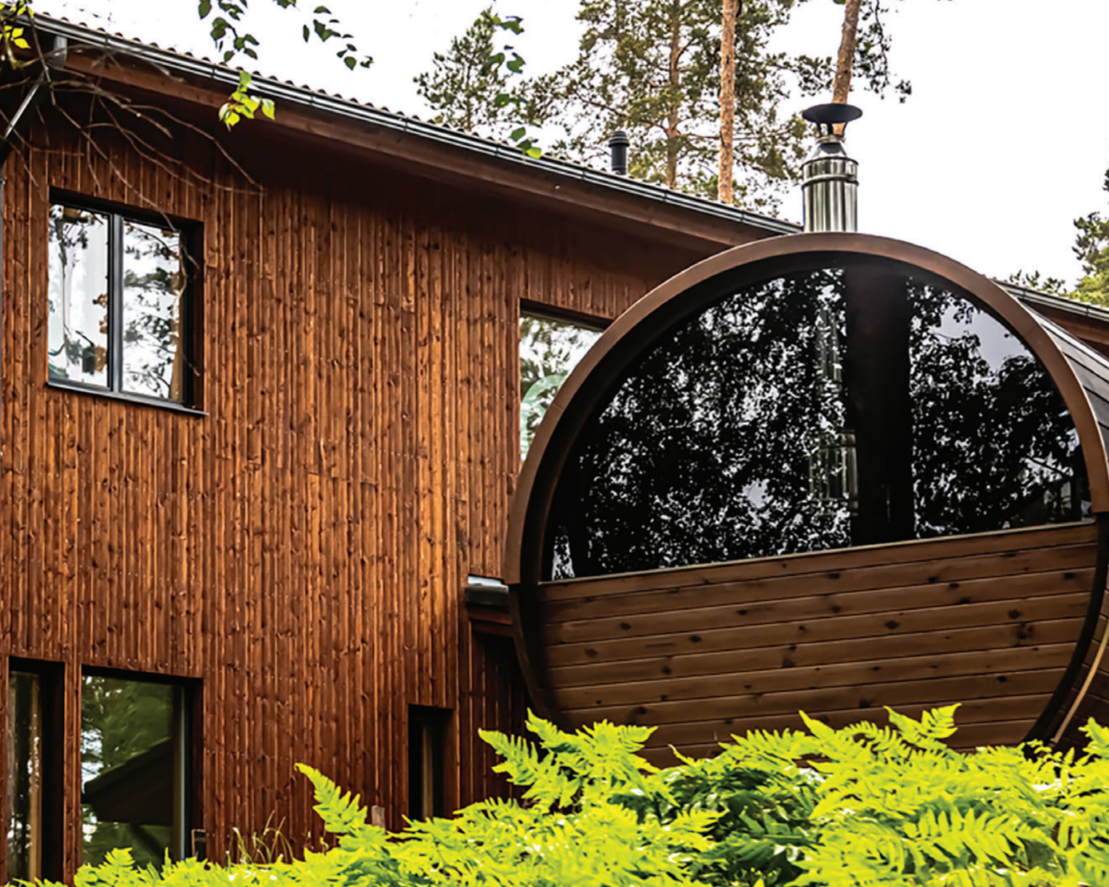 Hekla Outdoor Barrel Sauna