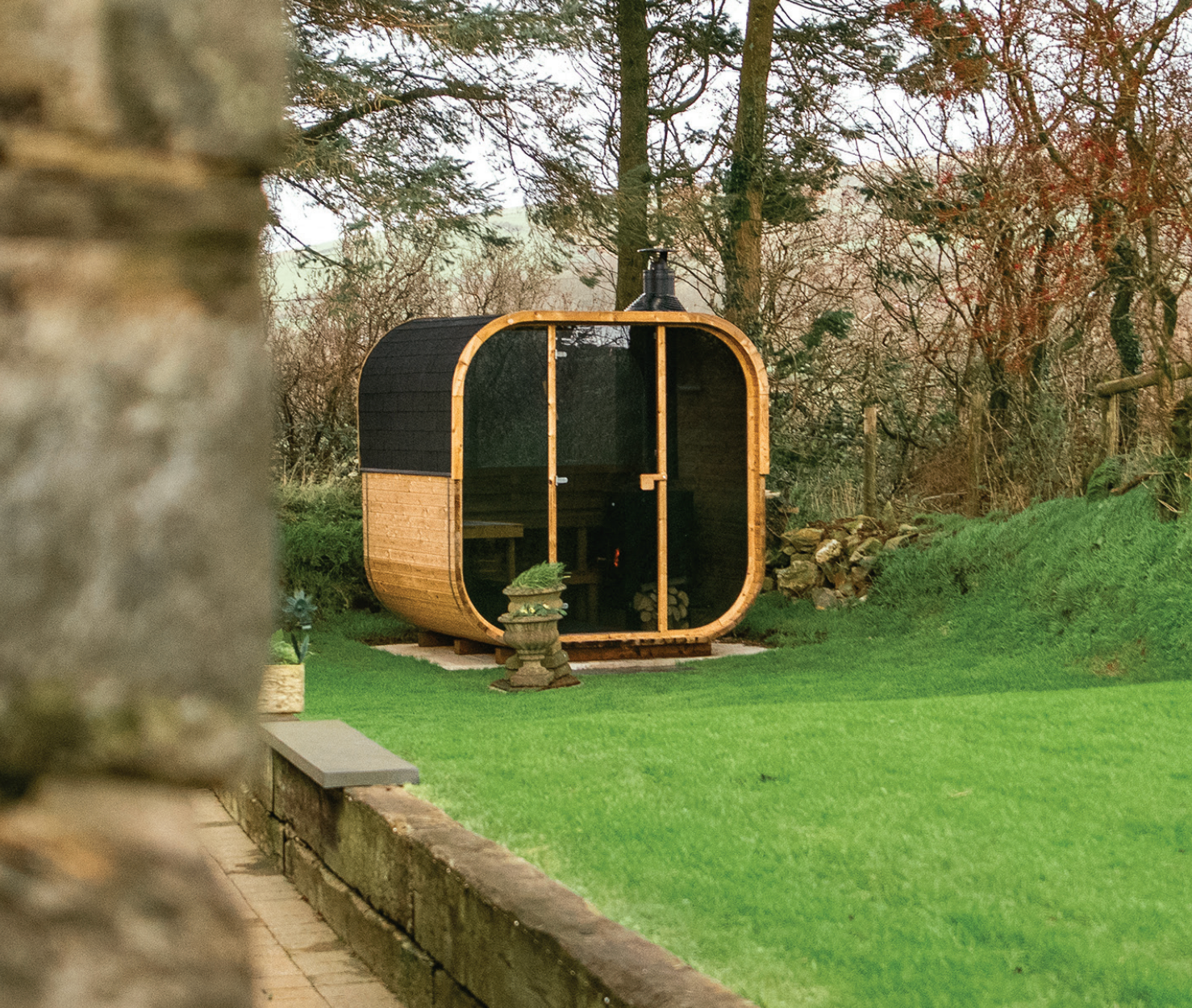 Hekla Outdoor Barrel Sauna