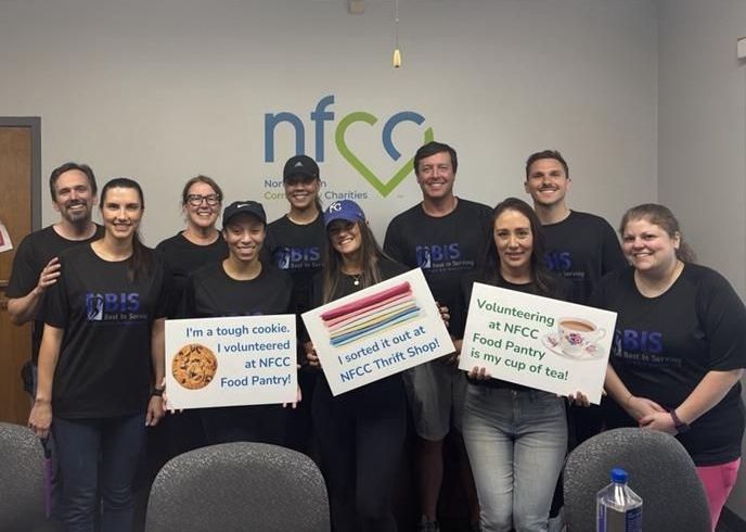 BIS volunteering for NFCC