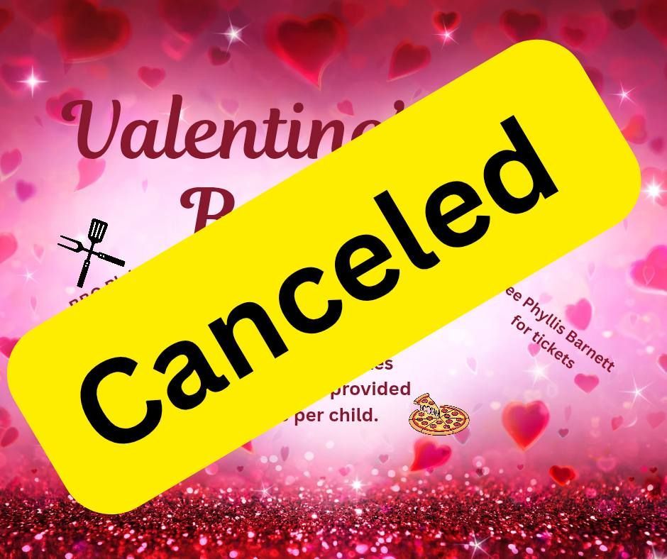 Valentines Banquet Canceled