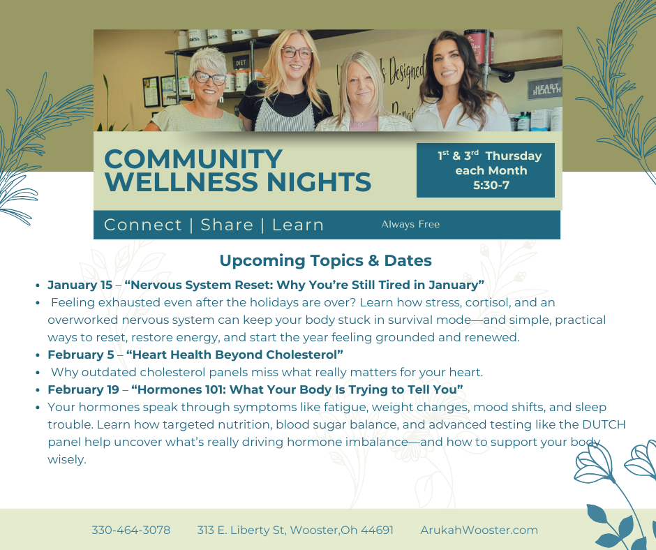 Sign for Community Wellness Nights on a brick building.