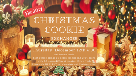 Healthy Christmas Cookie Exchange