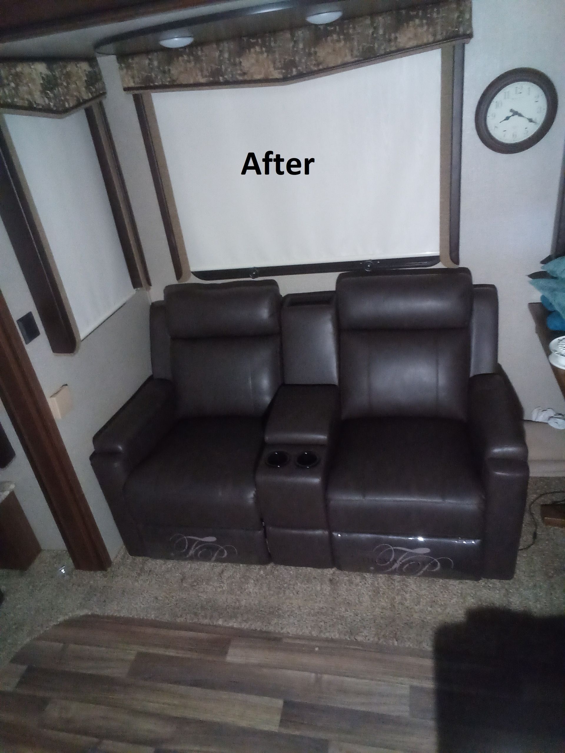 After Couch Replacement | Union, MO | 3R RV & Horse Trailer