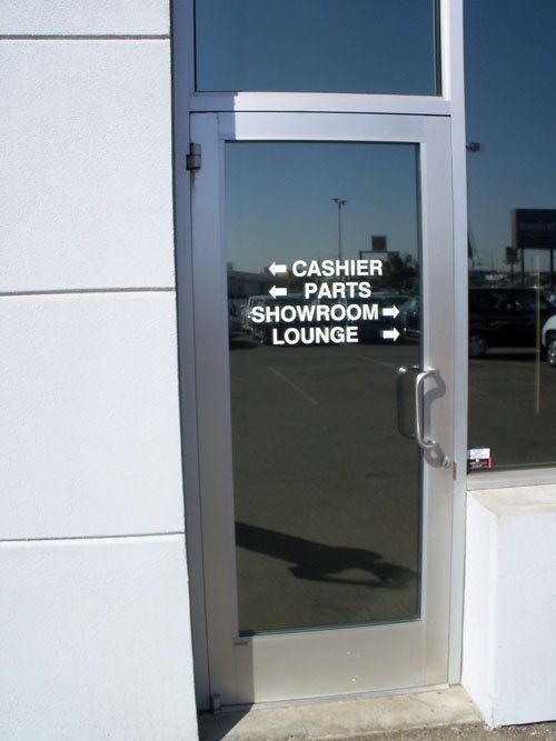 Entry Doors — Aluminum Glass Door in Clovis, CA