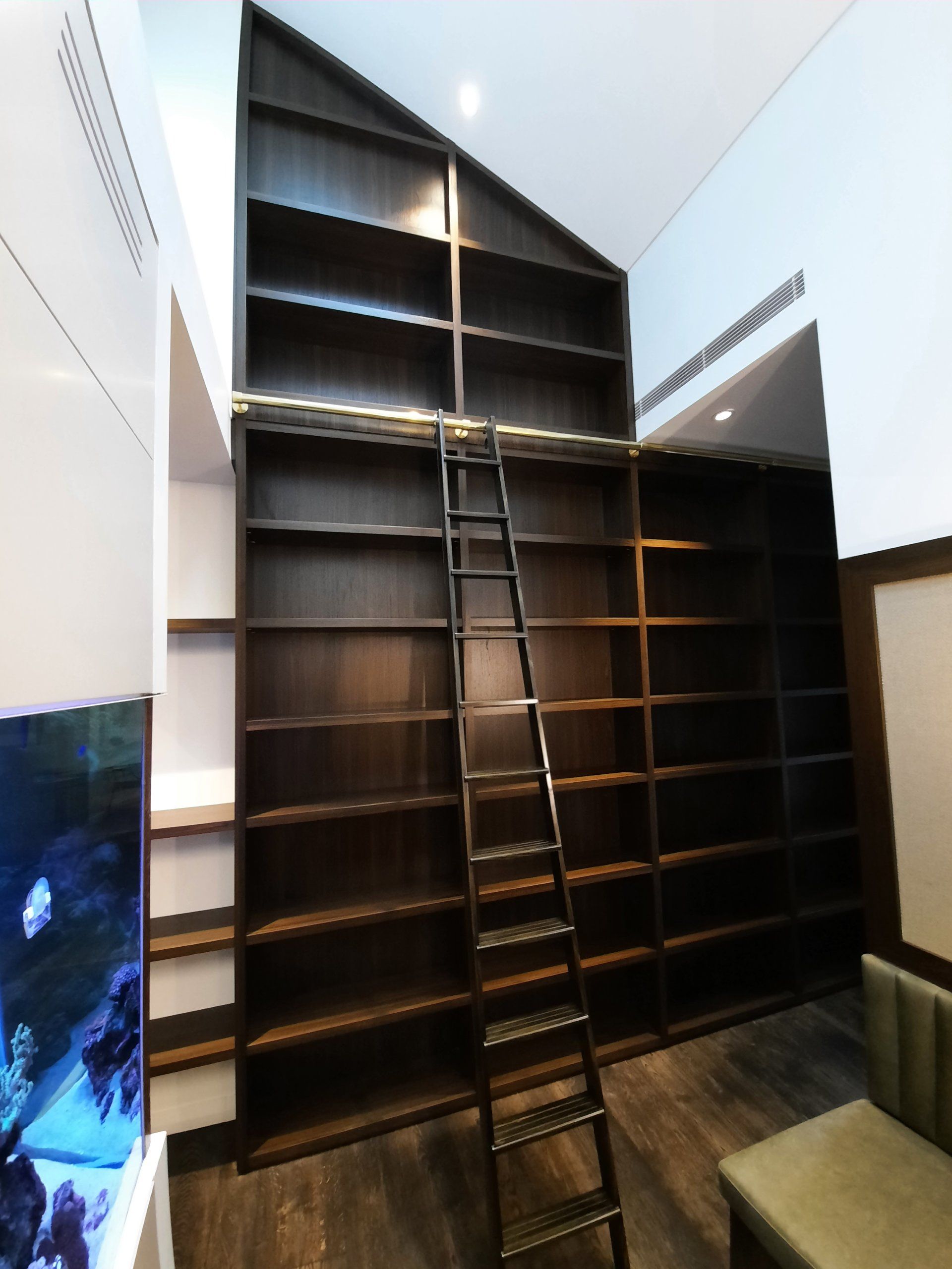 bookshelves