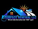 A logo for a company called surface renewal llc