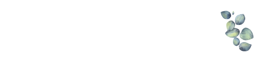 Pure Remedy Massage & Wellness logo featuring floating eucalyptus leaves.