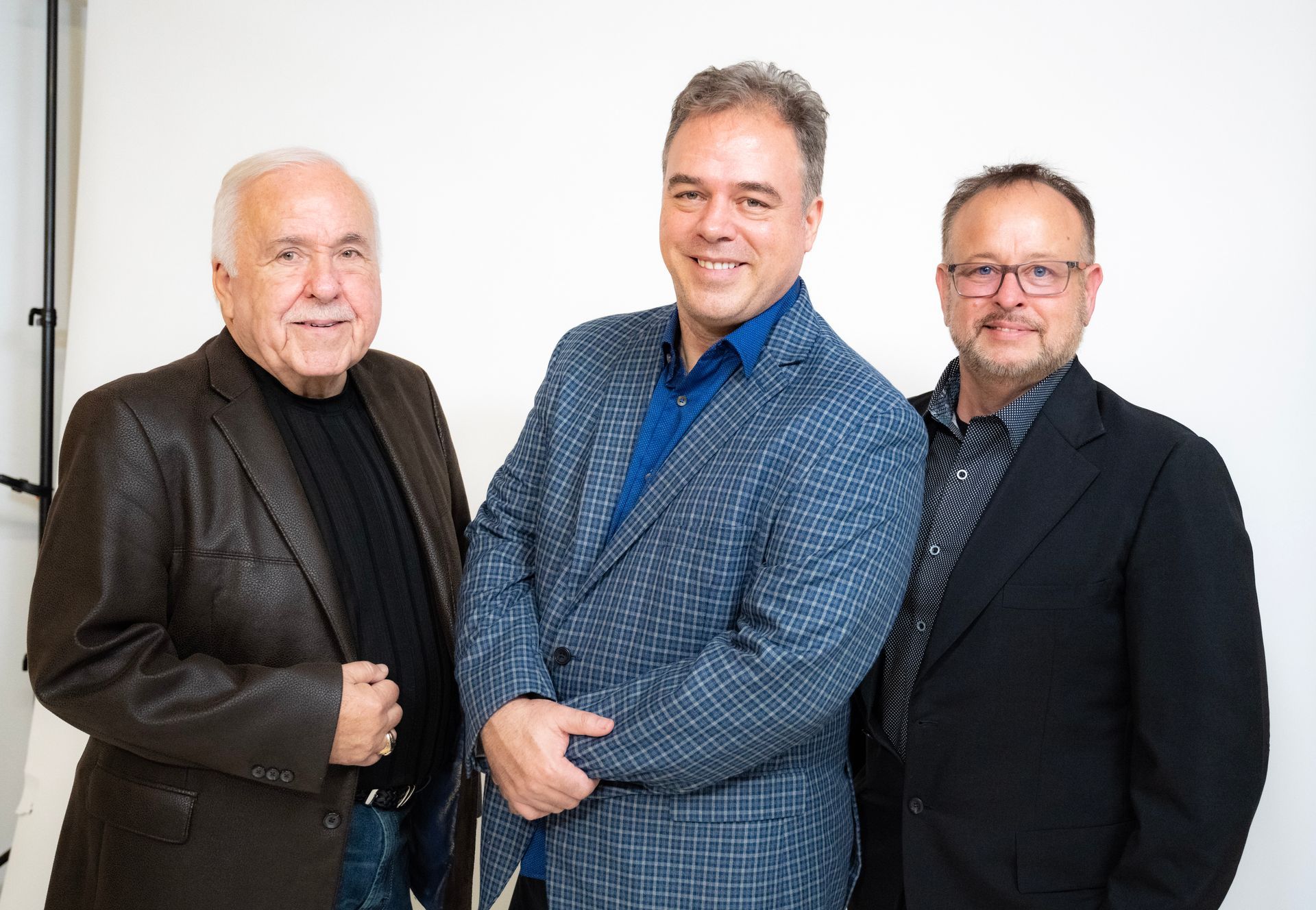 Richard Scully on a stage in Houston Texas